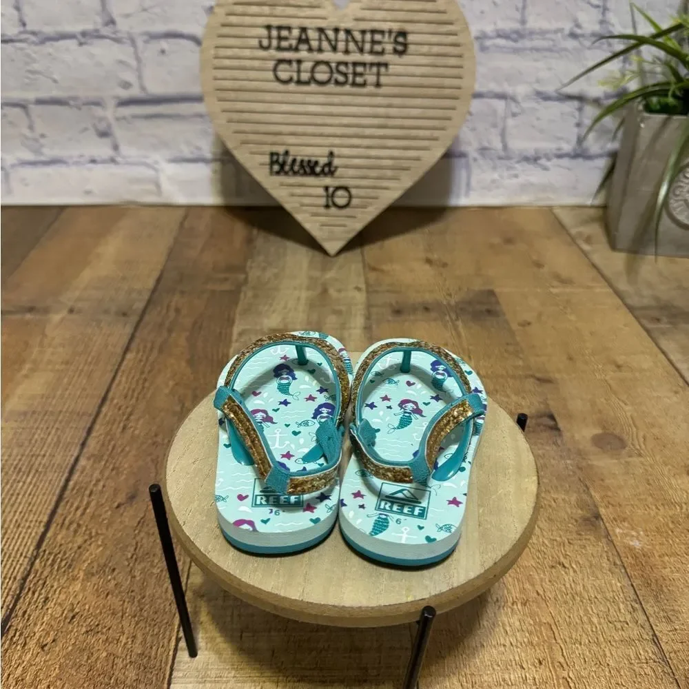 Reef Unisex-Child Little Stargazer Prints Sandal